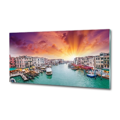 Foto glasbild Venedig