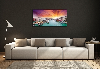 Foto glasbild Venedig