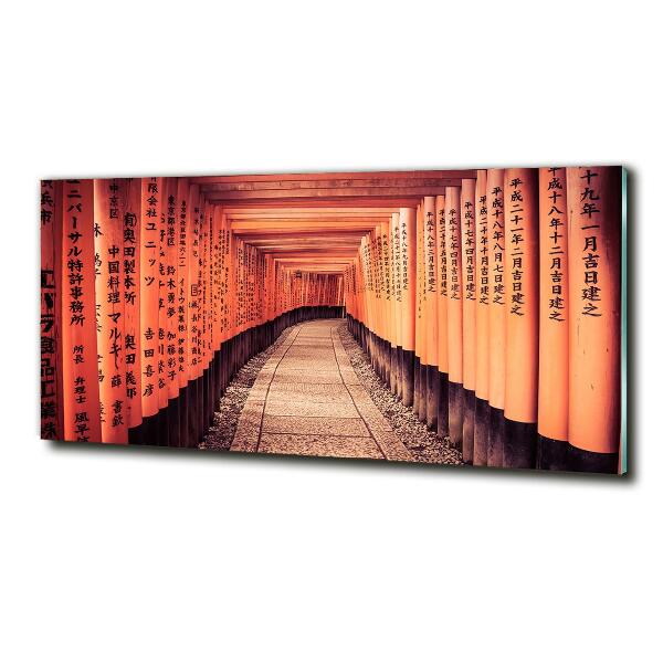 Foto glasbild Kyoto-Tore