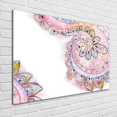 Glasbild Abstraktes Muster