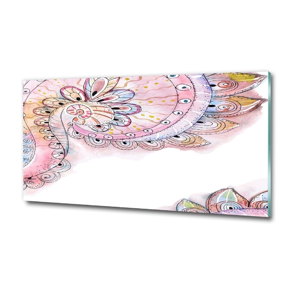 Glasbild Abstraktes Muster