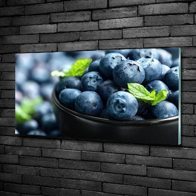 Glasbild Beeren