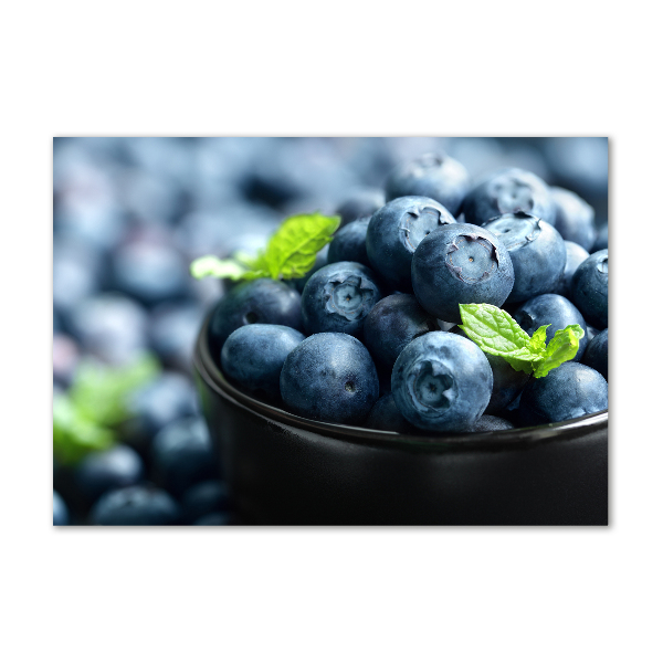 Glasbild Beeren