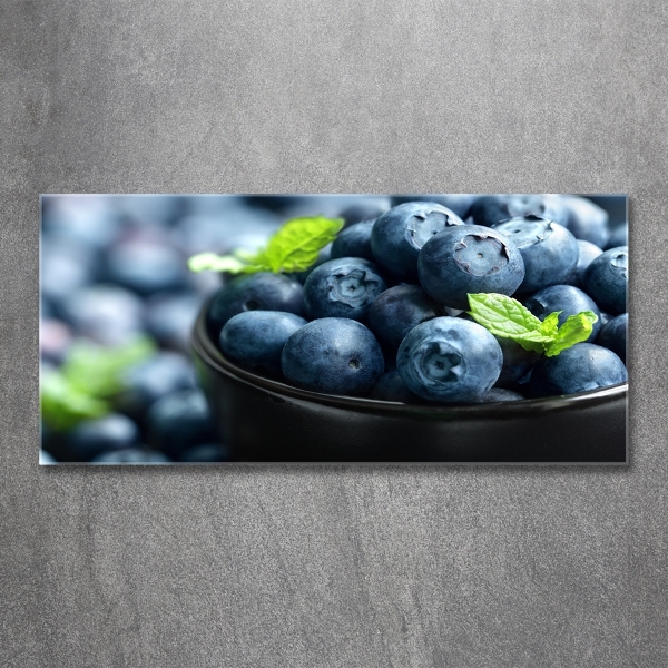 Glasbild Beeren