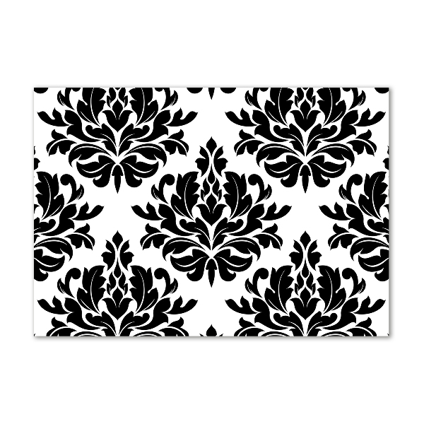 Foto glasbild Ornamenthintergrund