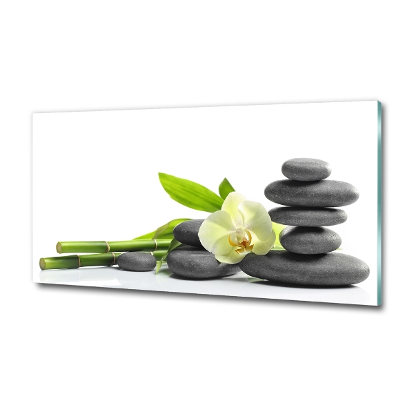 Foto glasbild Orchidee