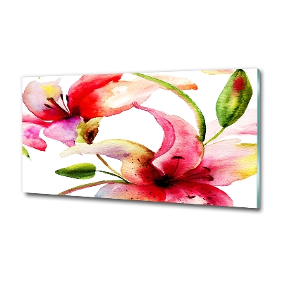 Bild auf glas Lilie