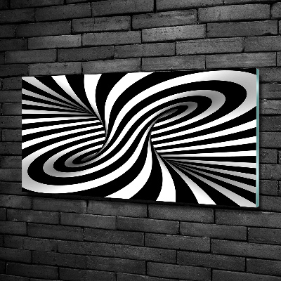 Foto glasbild Abstrakter Wirbel