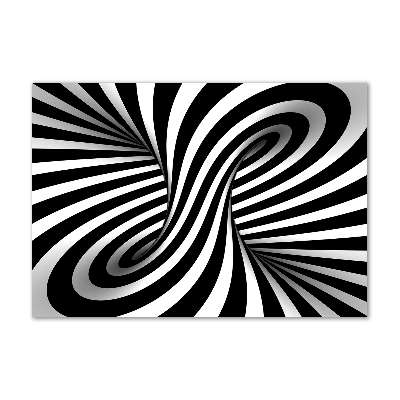 Foto glasbild Abstrakter Wirbel