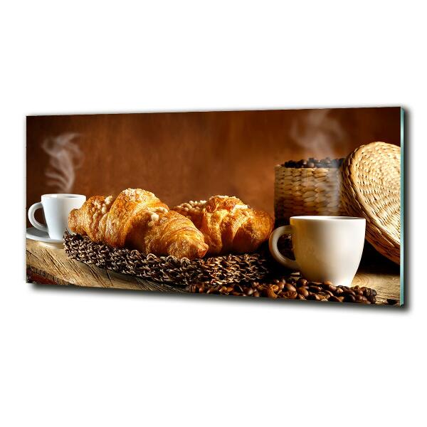 Glasbild Frühstück