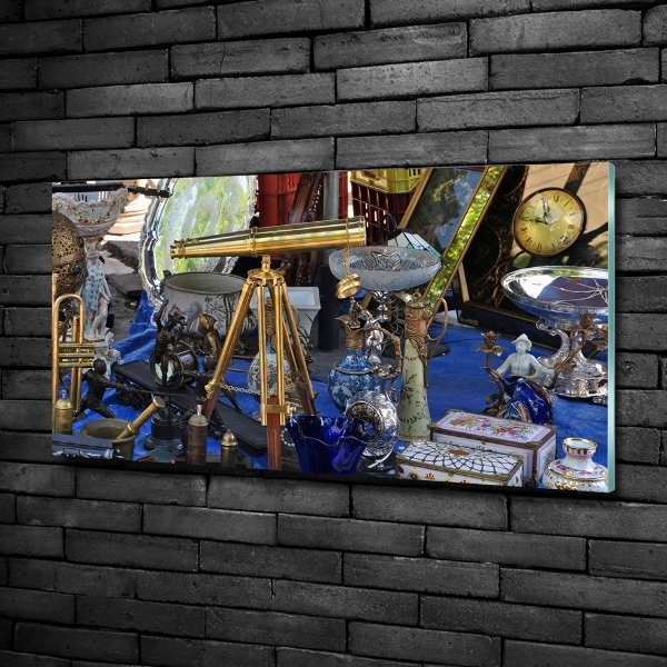 Bild auf glas Antiquitäten