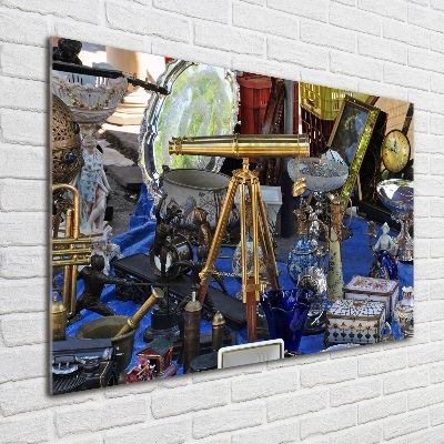 Bild auf glas Antiquitäten