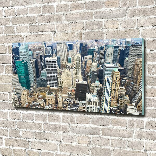 Bild auf glas Manhattan, New York