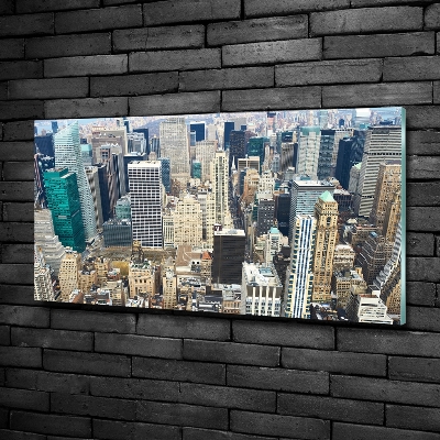Bild auf glas Manhattan, New York