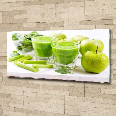 Glasbild Grüner Cocktail
