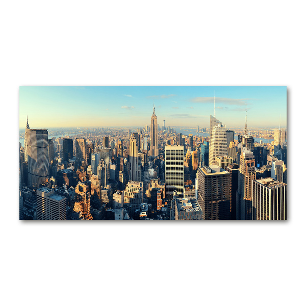 Foto glasbild Wolkenkratzer