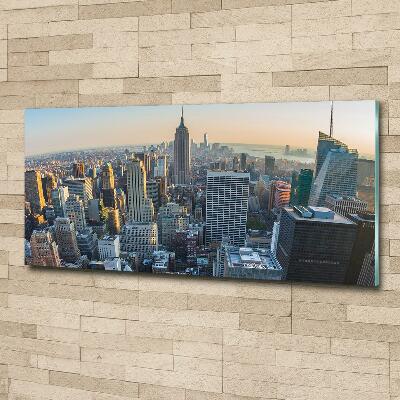 Glasbild Manhattan, New York