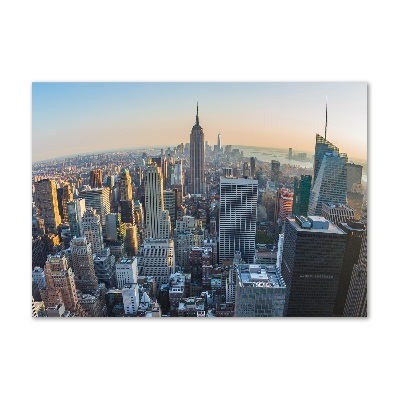 Glasbild Manhattan, New York