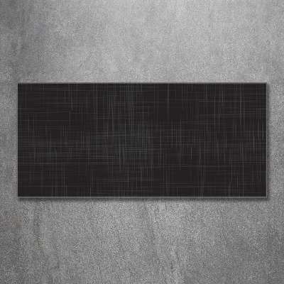 Glasbild Leinenstruktur