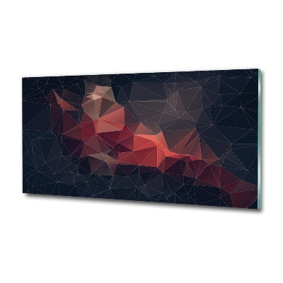 Glasbild Abstrakter Hintergrund