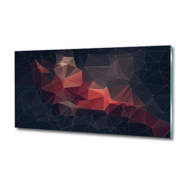 Glasbild Abstrakter Hintergrund