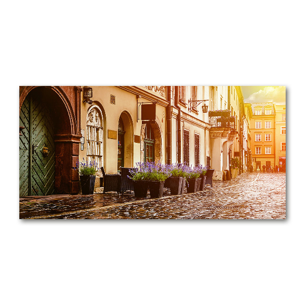 Glasbild Krakau, Polen