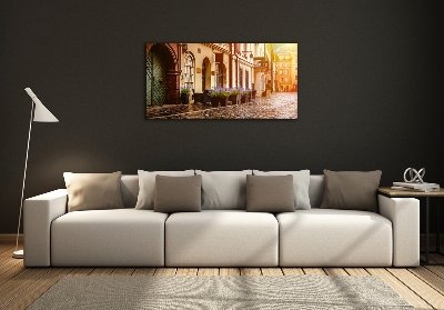 Glasbild Krakau, Polen