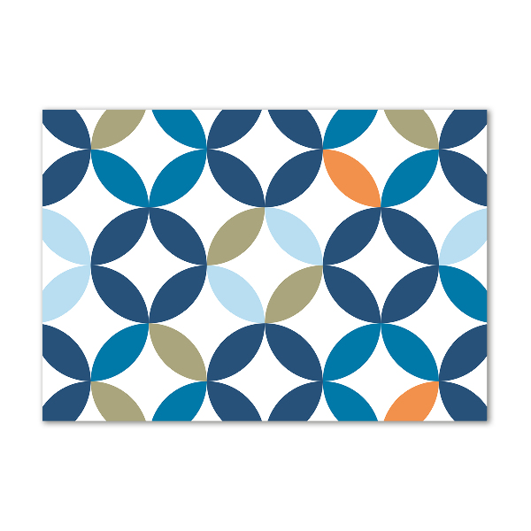 Foto glasbild Geometrischer Hintergrund