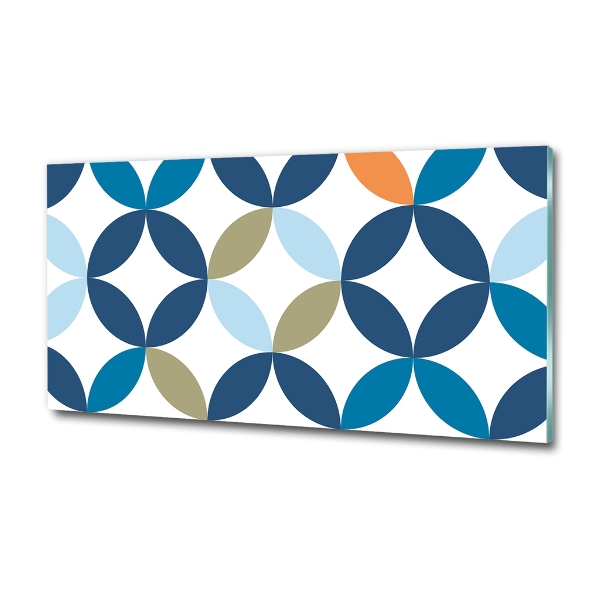 Foto glasbild Geometrischer Hintergrund