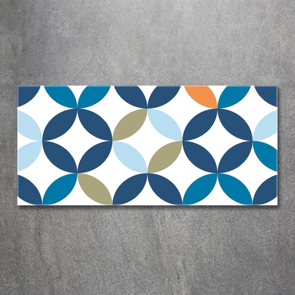 Foto glasbild Geometrischer Hintergrund