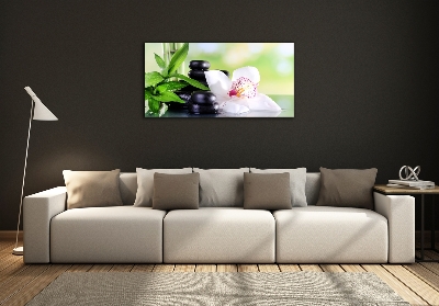 Foto glasbild Orchidee