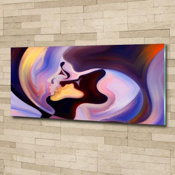 Bild auf glas Abstraktion