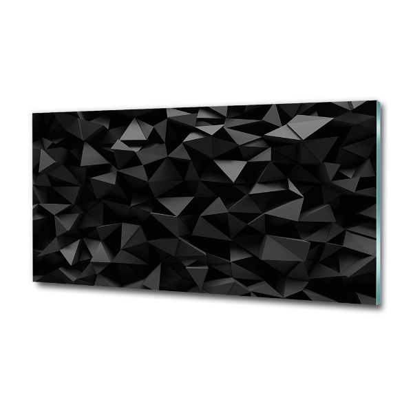 Glasbild 3D-Abstraktion