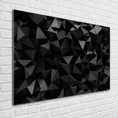 Glasbild 3D-Abstraktion