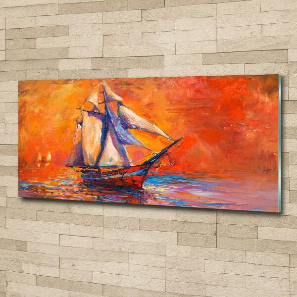 Bild auf glas Raumschiff