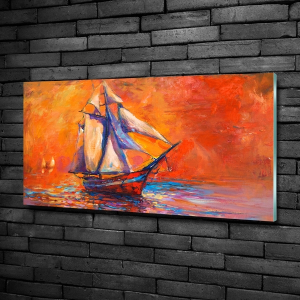 Bild auf glas Raumschiff