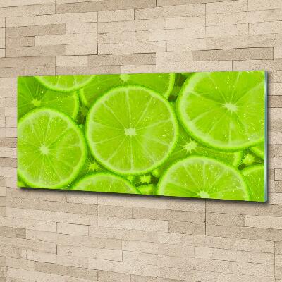 Glasbild Limes