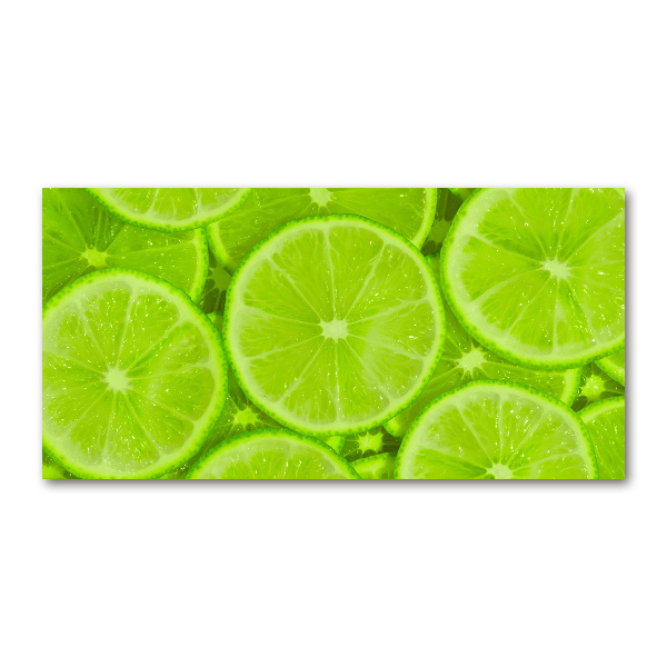 Glasbild Limes