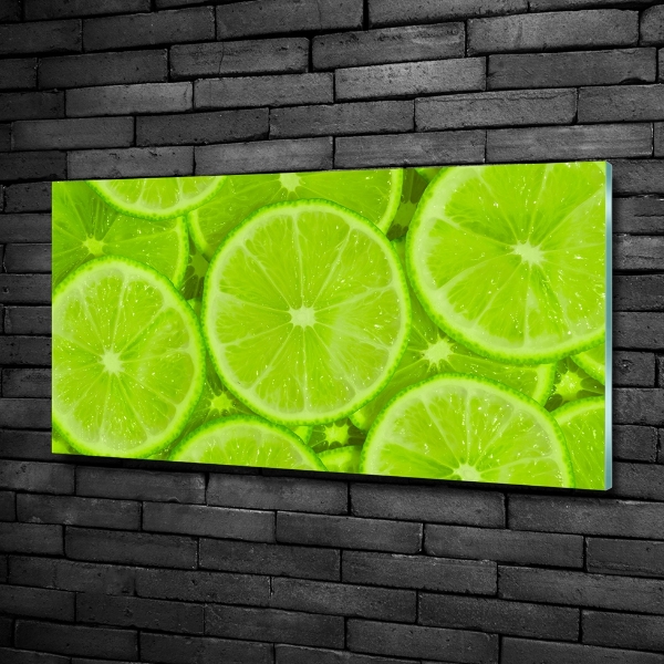 Glasbild Limes