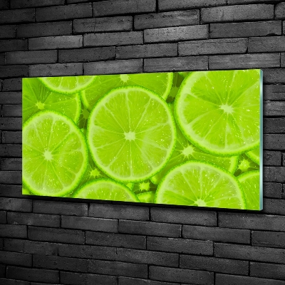 Glasbild Limes