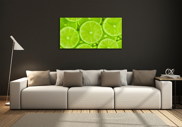 Glasbild Limes