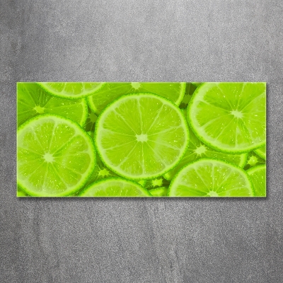 Glasbild Limes
