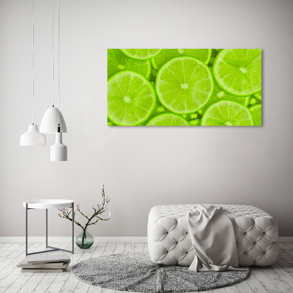 Glasbild Limes