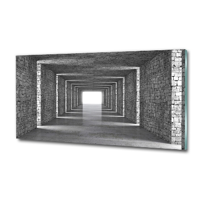 Foto glasbild Ziegeltunnel