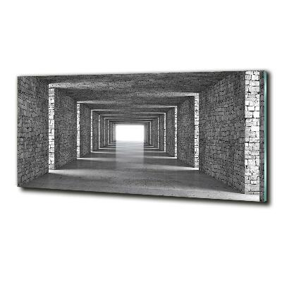 Foto glasbild Ziegeltunnel