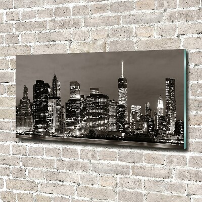 Bild auf glas Manhattan, New York