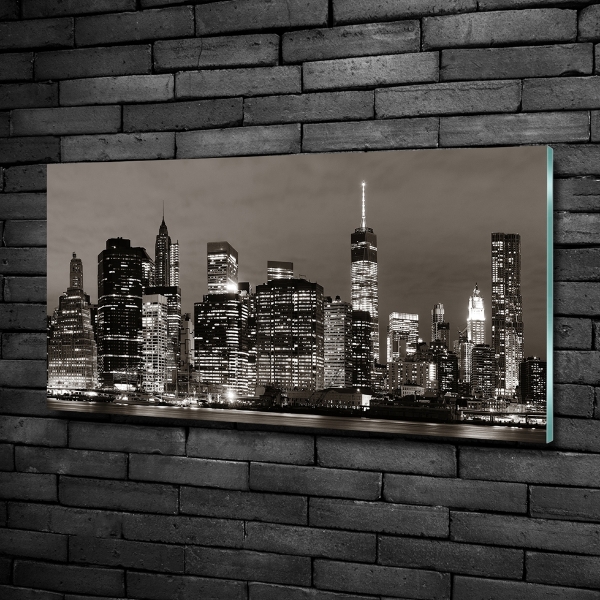 Bild auf glas Manhattan, New York
