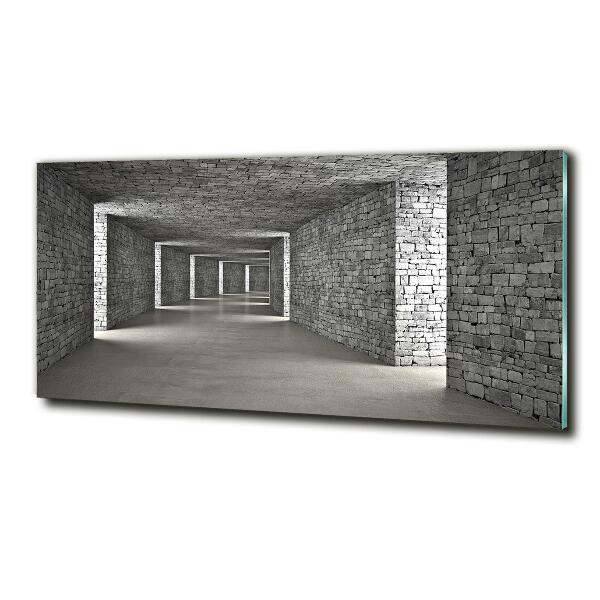 Glasbild Ziegeltunnel