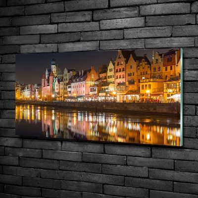 Foto glasbild Danzig, Polen