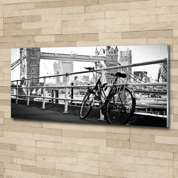 Bild auf glas Radfahren in London